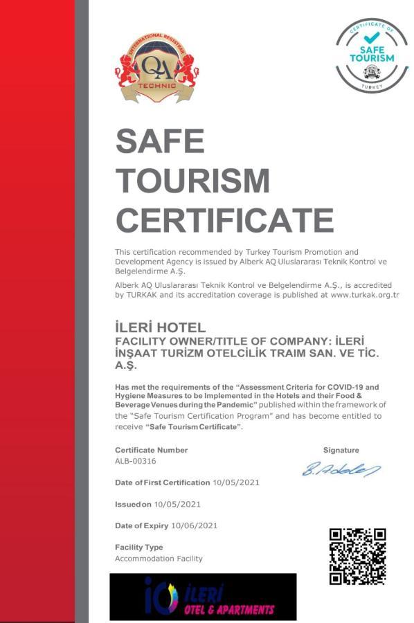 Ileri Hotel & Apartments Çeşme Exterior foto